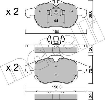 Metelli 22-0540-0 - Eļļas filtrs ps1.lv