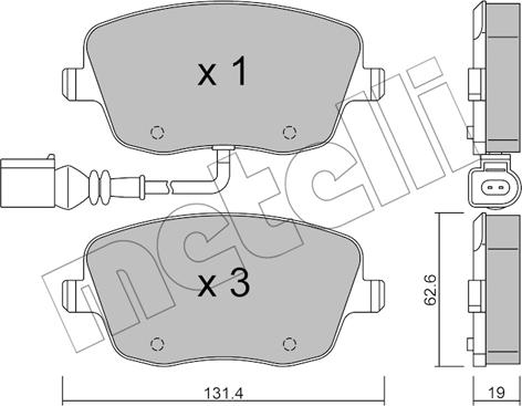 Metelli 22-0547-1 - Eļļas filtrs ps1.lv