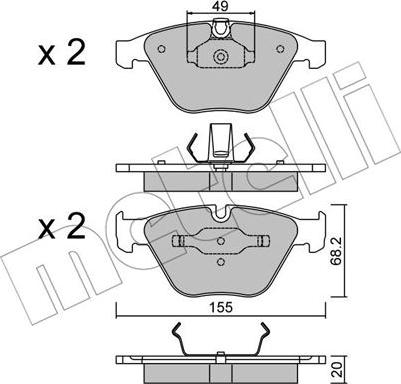 Metelli 22-0558-0 - Eļļas filtrs ps1.lv