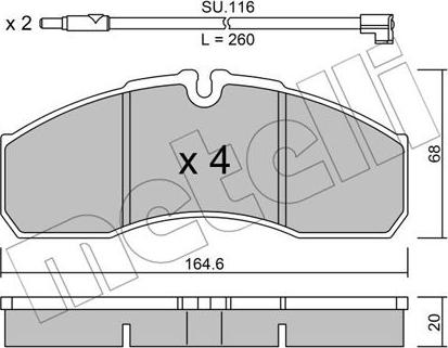 Metelli 22-0578-3K - Eļļas filtrs ps1.lv