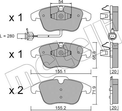 Metelli 22-0675-2 - Eļļas filtrs ps1.lv