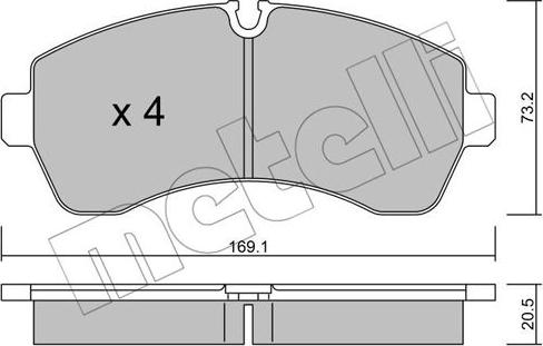 Metelli 22-0673-0 - Eļļas filtrs ps1.lv