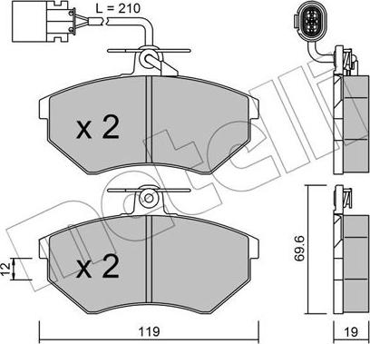 Metelli 22-0050-1 - Eļļas filtrs ps1.lv