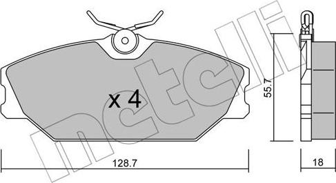 Metelli 22-0142-2 - Eļļas filtrs ps1.lv