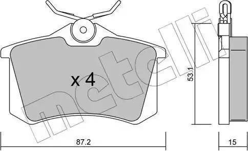 BOSCH 986566683 - Bremžu uzliku kompl., Disku bremzes ps1.lv