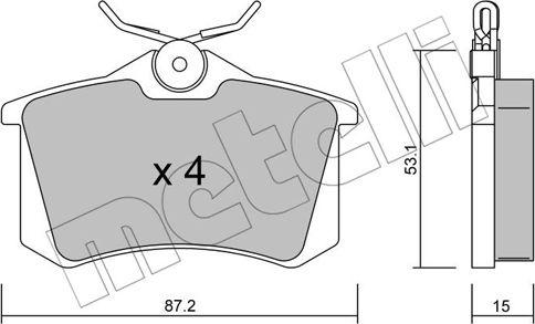 Metelli 22-0100-0 - Eļļas filtrs ps1.lv