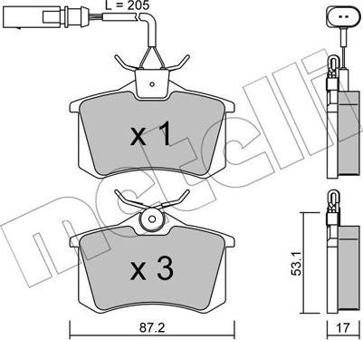 Metelli 22-0100-3 - Eļļas filtrs ps1.lv