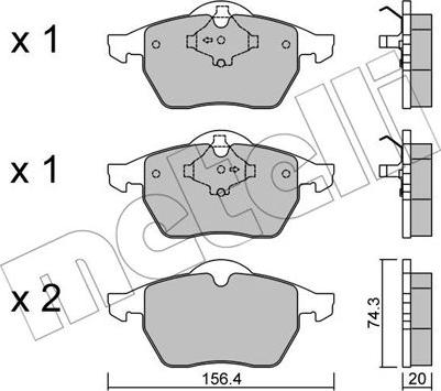 Metelli 22-0181-1 - Eļļas filtrs ps1.lv