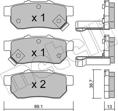 Metelli 22-0176-1 - Eļļas filtrs ps1.lv