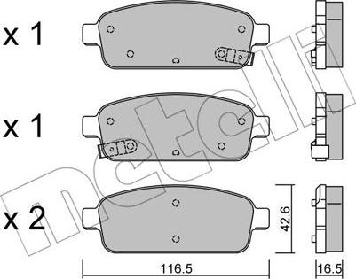 Metelli 22-0840-0 - Eļļas filtrs ps1.lv