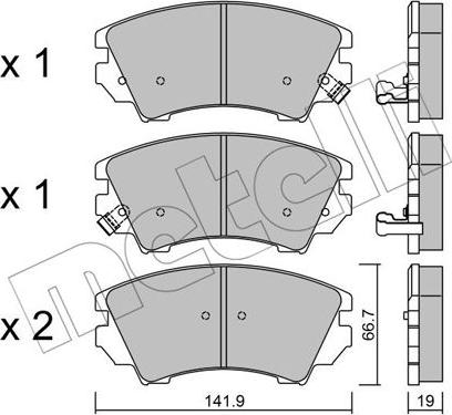 Metelli 22-0842-0 - Eļļas filtrs ps1.lv