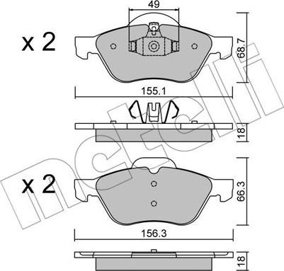 Metelli 22-0335-1 - Eļļas filtrs ps1.lv