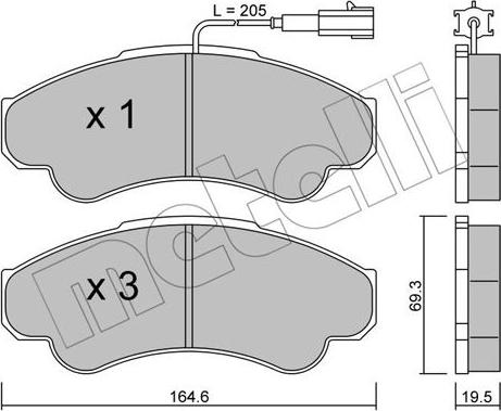 Metelli 22-0326-0 - Eļļas filtrs ps1.lv