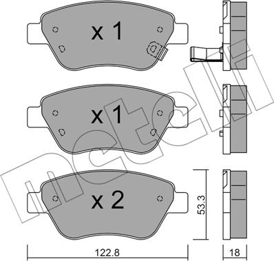 Metelli 22-0321-2 - Eļļas filtrs ps1.lv