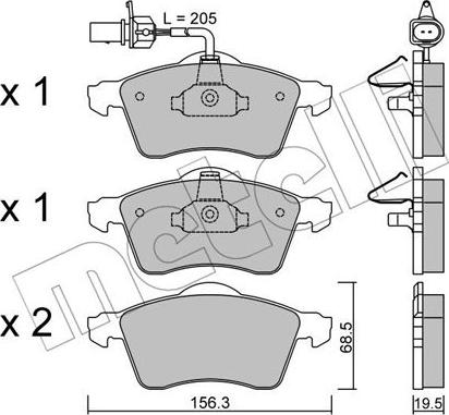 Metelli 22-0263-1 - Eļļas filtrs ps1.lv