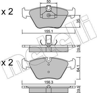 Metelli 22-0207-0 - Eļļas filtrs ps1.lv