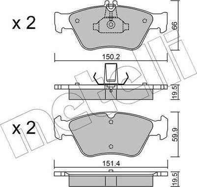 Metelli 22-0219-0 - Eļļas filtrs ps1.lv