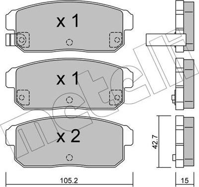 Metelli 22-0733-0 - Eļļas filtrs ps1.lv