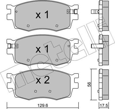 Metelli 22-0724-0 - Eļļas filtrs ps1.lv