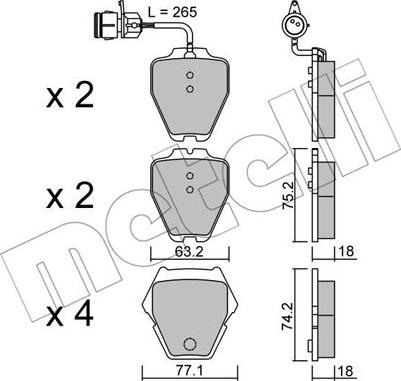 Metelli 22-0774-0 - Eļļas filtrs ps1.lv