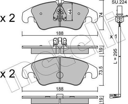 Metelli 22-0775-0K - Eļļas filtrs ps1.lv