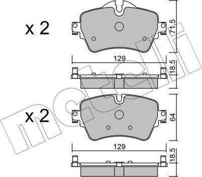 Metelli 22-1013-0 - Eļļas filtrs ps1.lv