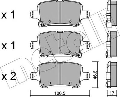 Metelli 22-1116-0 - Eļļas filtrs ps1.lv