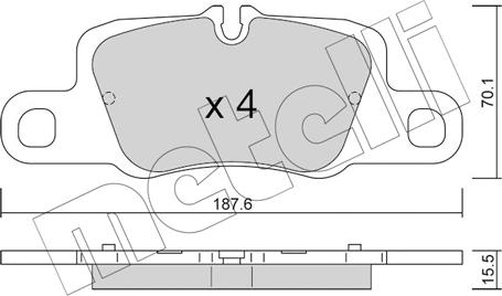 Metelli 22-1257-0 - Eļļas filtrs ps1.lv