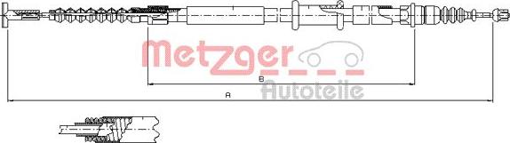 Metzger 461.12 - Trose, Stāvbremžu sistēma ps1.lv