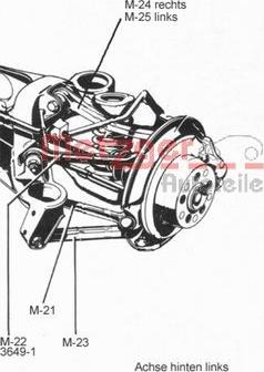 Metzger 53034019 - Stiepnis / Atsaite, Riteņa piekare ps1.lv