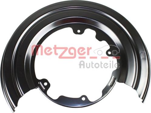 Metzger 6115158 - Dubļu sargs, Bremžu disks ps1.lv