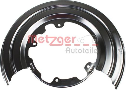 Metzger 6115157 - Dubļu sargs, Bremžu disks ps1.lv