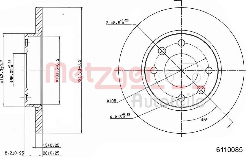 Brembo 1361814 - Bremžu diski ps1.lv