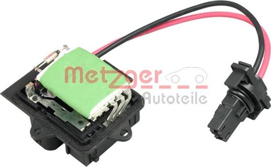 Metzger 0917072 - Rezistors, Salona ventilators ps1.lv