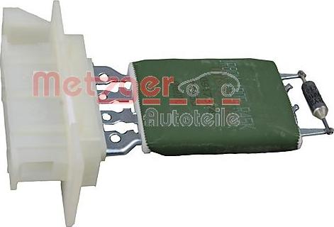 Metzger 0917374 - Rezistors, Salona ventilators ps1.lv