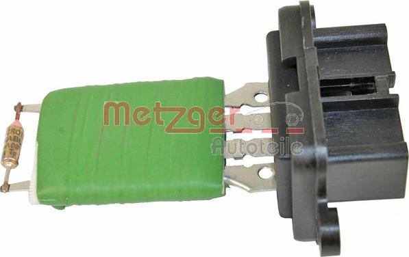 Metzger 0917211 - Rezistors, Salona ventilators ps1.lv