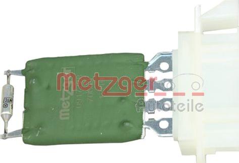 Metzger 0917228 - Rezistors, Salona ventilators ps1.lv
