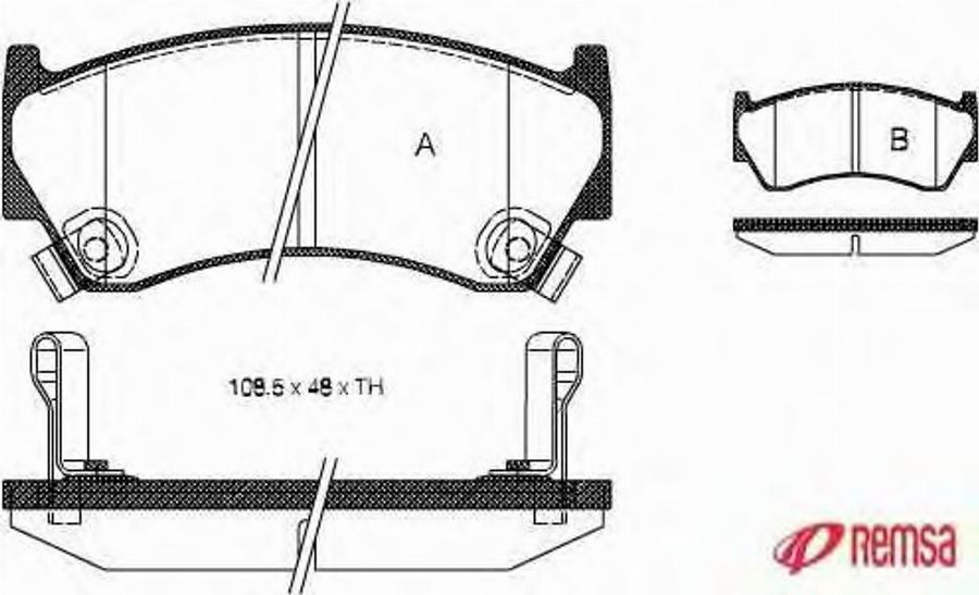 Metzger 0592.02 - Bremžu uzliku kompl., Disku bremzes ps1.lv