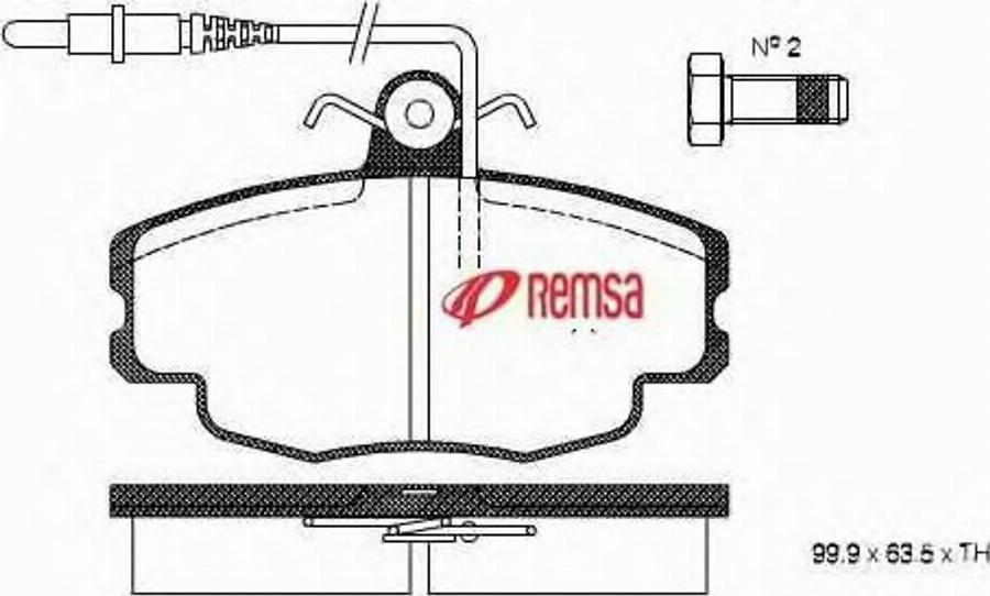 Metzger 014124 - Bremžu uzliku kompl., Disku bremzes ps1.lv