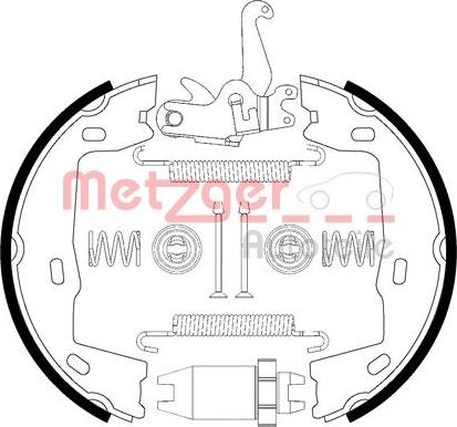 Metzger 0152021 - Bremžu loku kompl., Stāvbremze ps1.lv