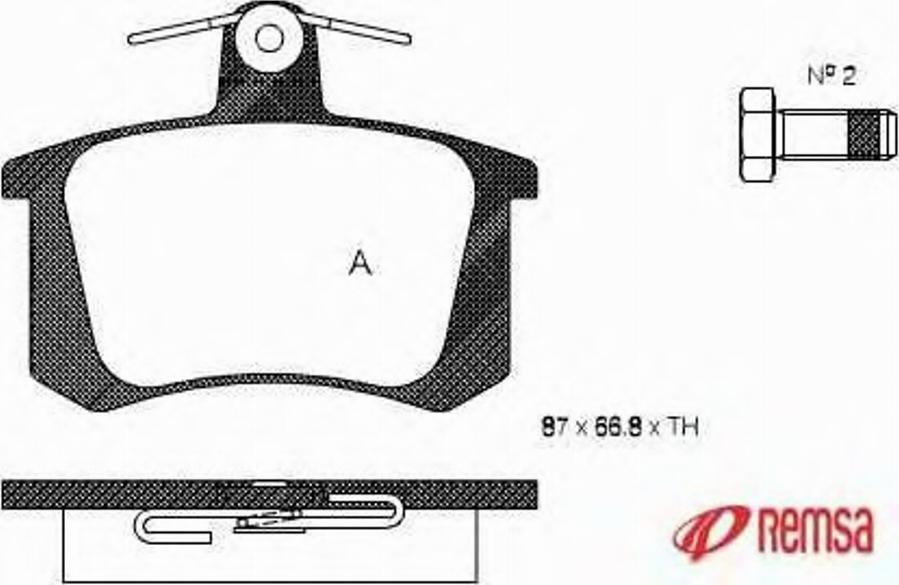 Metzger 013520 - Bremžu uzliku kompl., Disku bremzes ps1.lv