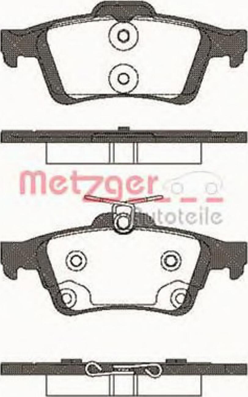 Metzger 084270 - Bremžu uzliku kompl., Disku bremzes ps1.lv