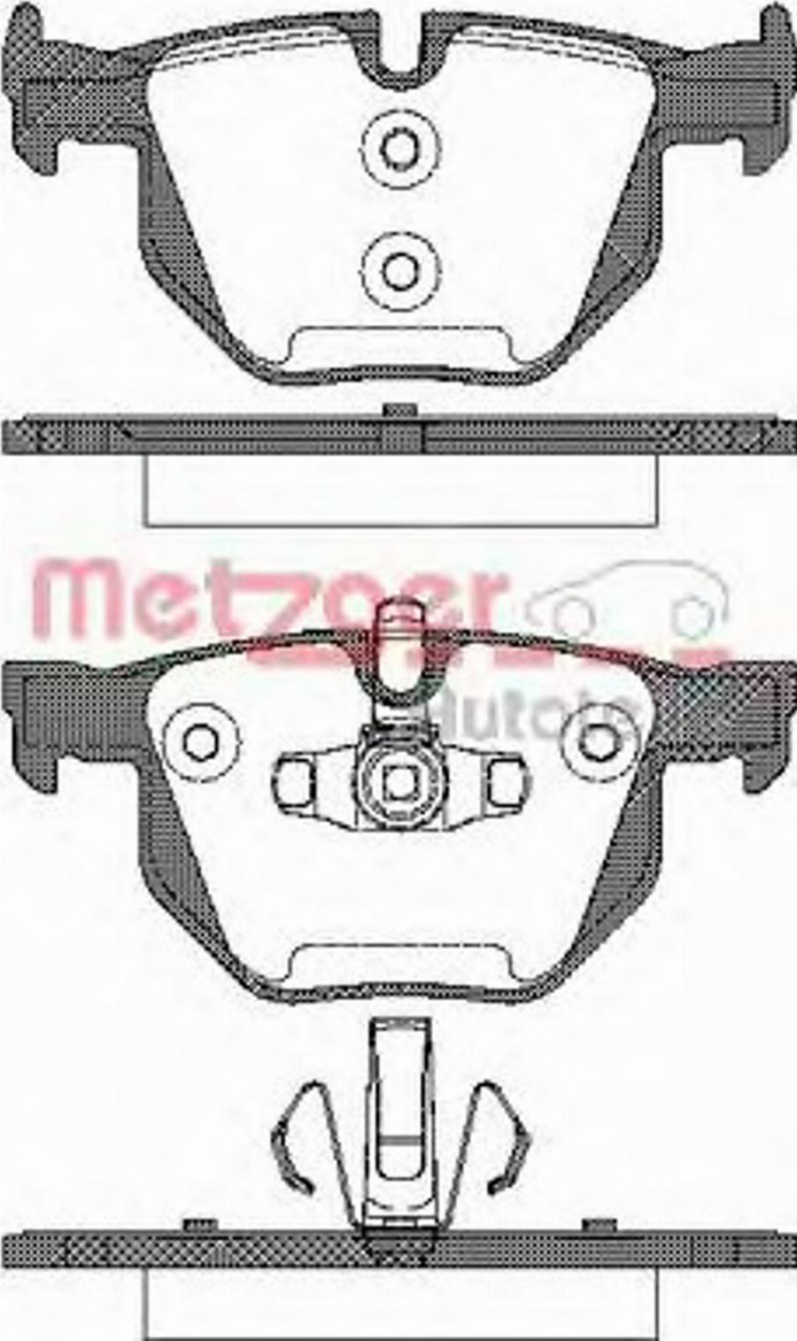 Metzger 038170 - Bremžu uzliku kompl., Disku bremzes ps1.lv