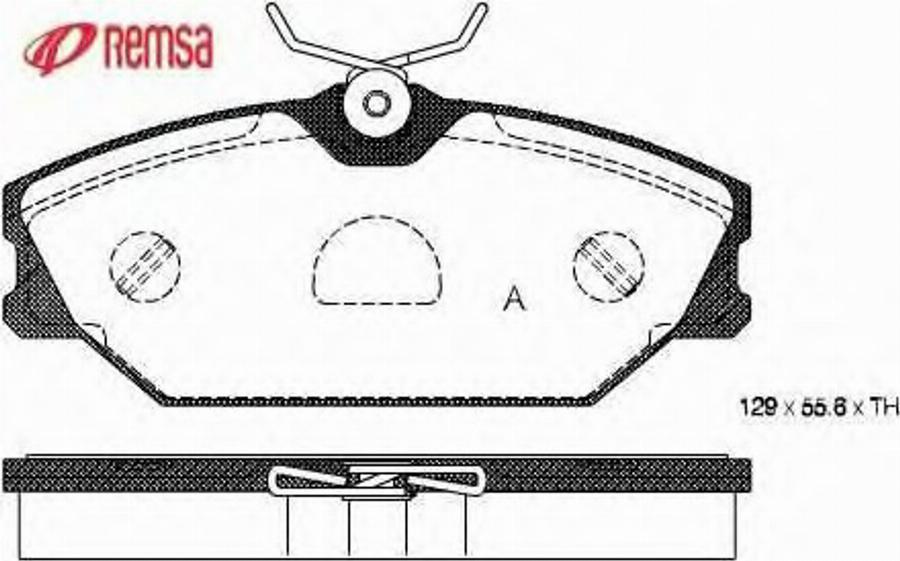 Metzger 020800 - Bremžu uzliku kompl., Disku bremzes ps1.lv