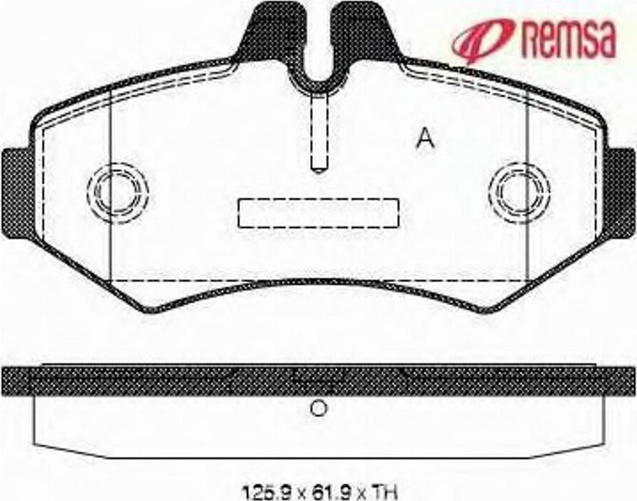 Metzger 073300 - Bremžu uzliku kompl., Disku bremzes ps1.lv