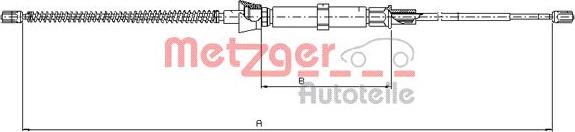 Metzger 10.9032 - Trose, Stāvbremžu sistēma ps1.lv