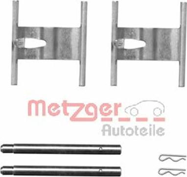 Metzger 109-1660 - Piederumu komplekts, Disku bremžu uzlikas ps1.lv