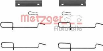 Metzger 109-1125 - Piederumu komplekts, Disku bremžu uzlikas ps1.lv