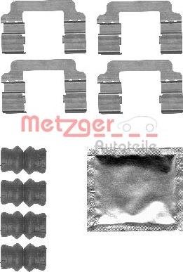 Metzger 109-1830 - Piederumu komplekts, Disku bremžu uzlikas ps1.lv