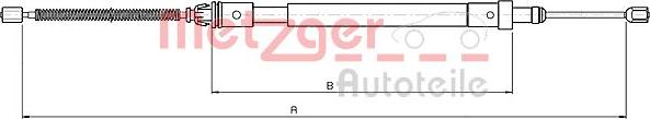 Metzger 10.4575 - Trose, Stāvbremžu sistēma ps1.lv